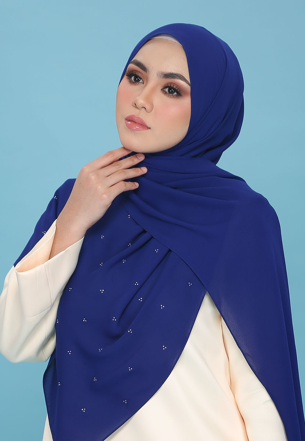 SHAWL TRIO PLAIN DIAMOND 238